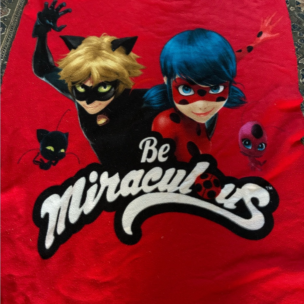 Miraculous Ladybug Red Blanket